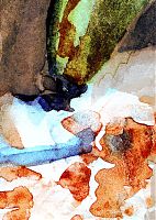 Print Blatt 4.4, Blaues Skizzenbuch