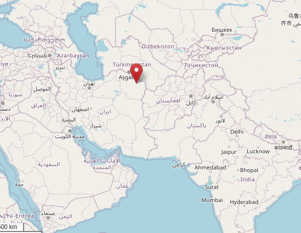 Safrananbaugebiet im Iran