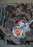 
            Hervorhebung aus dem Aquarell  Gitarre
            